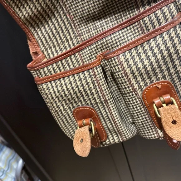 Polo Brown and Tan Crossbody Bag - Picture 3 of 5